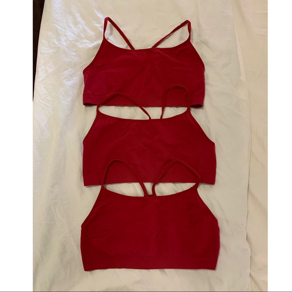 (3) Gap Body bras